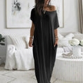 Maribel Timeless Maxi Shirt Dress Boutique Collection