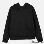 Elegant with Long Sweatshirt Women's Set and Hoodie Lace-Up Warm Pant Solid Detail