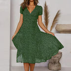 Hilda Elevated a Line Summer Dress for Women Statement Occasion Edit