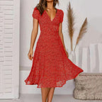 Hilda Elevated a Line Summer Dress for Women Statement Occasion Edit