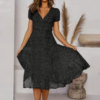 Hilda Elevated a Line Summer Dress for Women Statement Occasion Edit