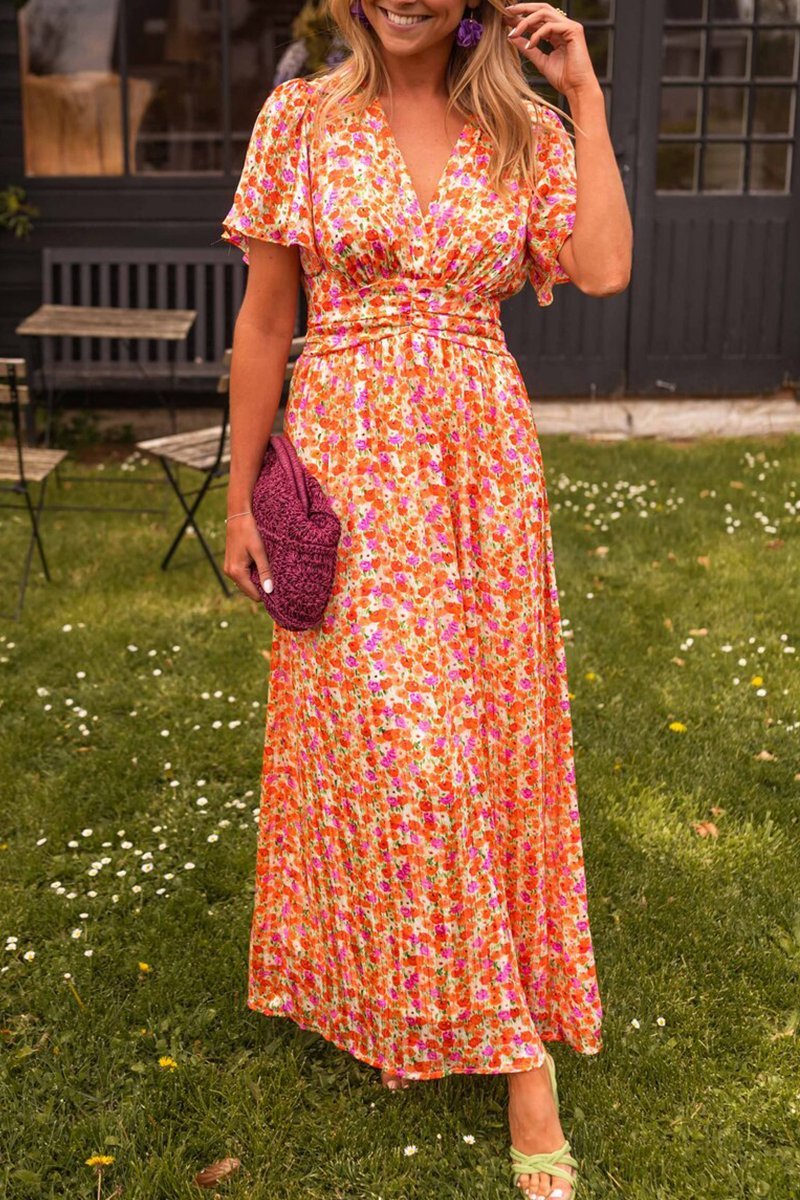 Fabiola Effortless Floral Dress for Summer Statement Occasion Edit