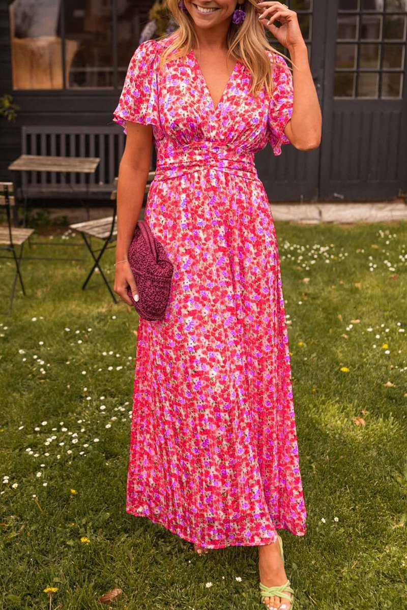 Fabiola Effortless Floral Dress for Summer Statement Occasion Edit