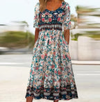 Claudia Minimalist Bohemian Dress for Women Designer Edit