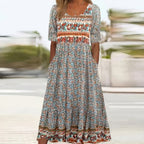 Claudia Minimalist Bohemian Dress for Women Designer Edit