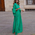 Carmen Minimalist Long Summer Dress for Women Evening Wear Edit