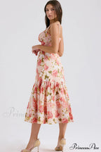 Elia Floral Stylish Midi Sundress
