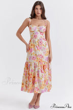 Elia Floral Stylish Midi Sundress