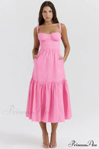 Elia Floral Stylish Midi Sundress