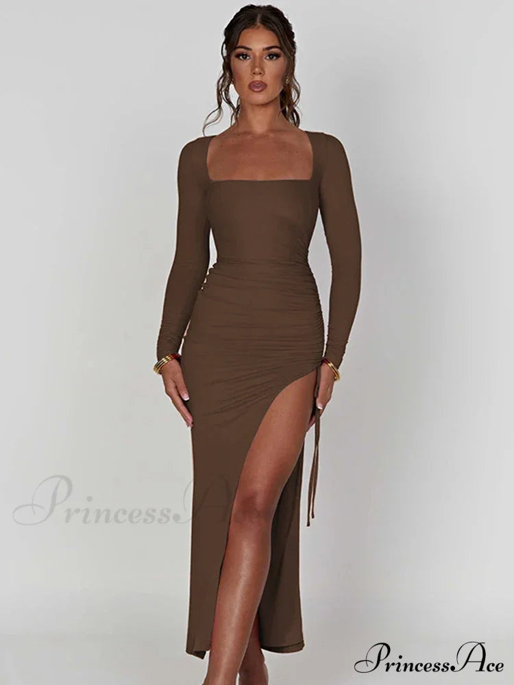 ELIDA Elegant MAXI DRESS