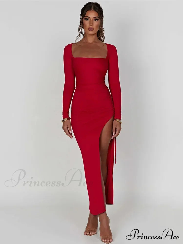 ELIDA Elegant MAXI DRESS