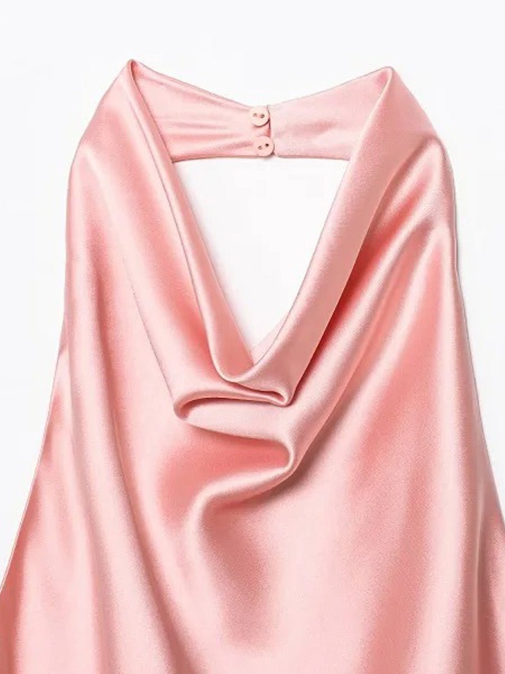 Elise Satin Halter Camisole