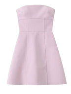 Elizabeth Off Shoulder Backless Mini Dress