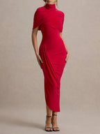 Elowen Backless Sleeve Maxi Dress
