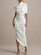 Elowen Backless Sleeve Maxi Dress
