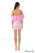 Embellished Sequin Stylish Mini Dress