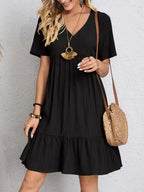 Jacinta Boutique Dress with Belly Cover Chic Silhouette Collection