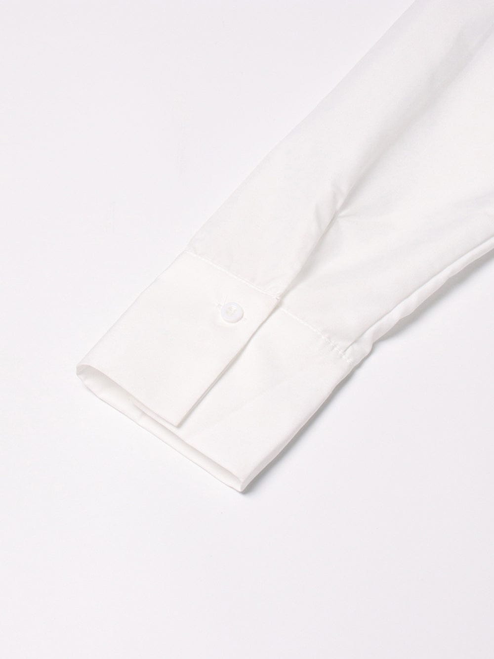 Emmily Backless Single Breasted Chic Blouse