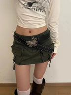 Empty Arch Gothic Punk Style Strap