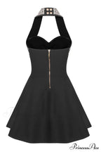 Enya Knit Stylish Backless Mini Dress