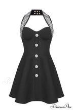 Enya Knit Stylish Backless Mini Dress