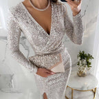Wanda Timeless Sequin Dress Evening Wear Edit