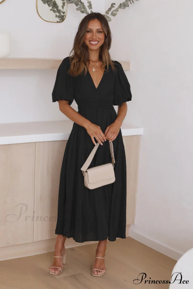 Erin Elegant Midi Dress