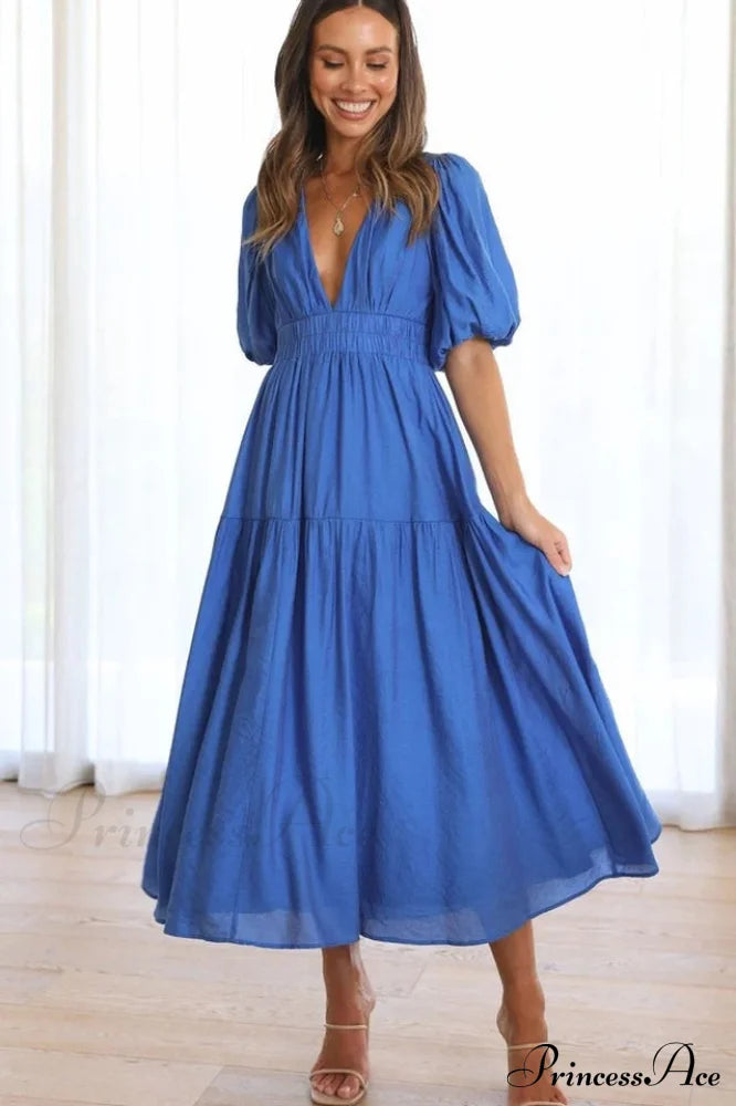 Erin Elegant Midi Dress