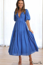Erin Elegant Midi Dress