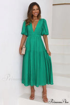 Erin Elegant Midi Dress