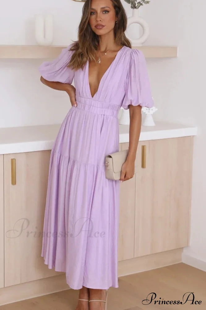 Erin Elegant Midi Dress