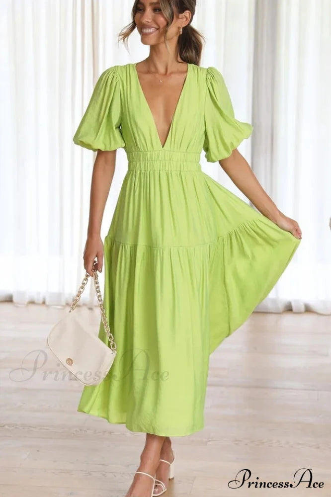 Erin Elegant Midi Dress