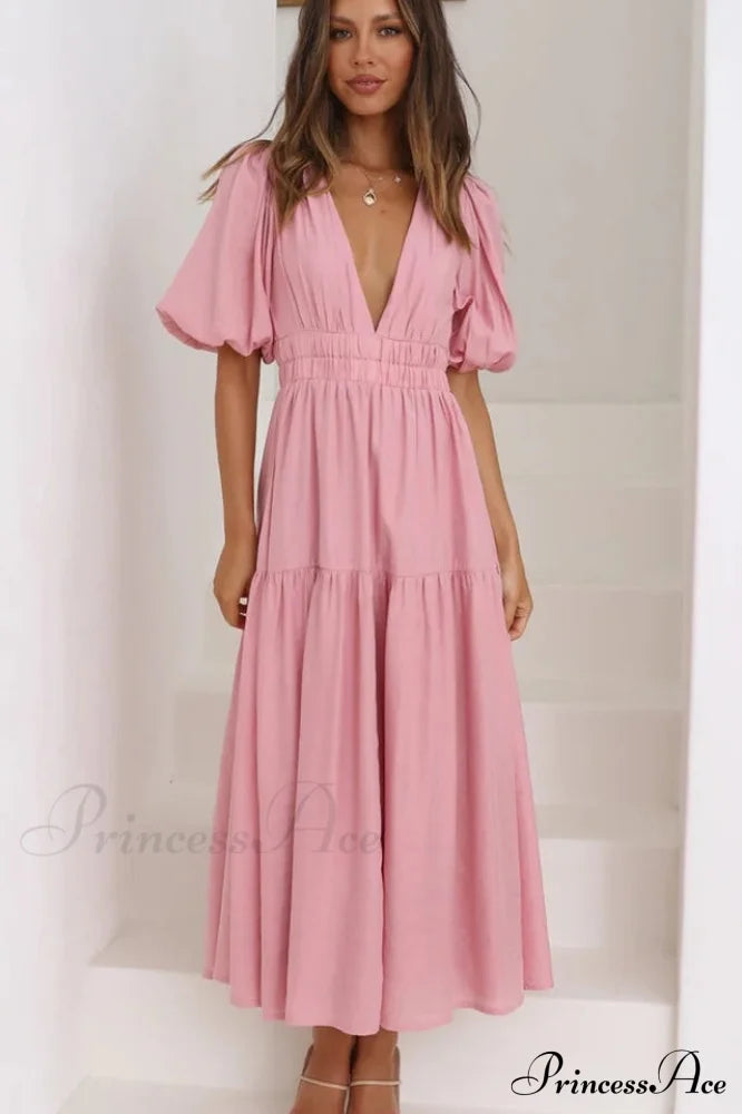 Erin Elegant Midi Dress