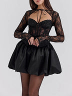 Esther Puffball Mini Dress