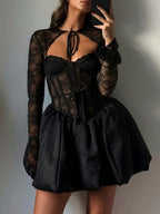 Esther Puffball Mini Dress