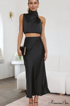 Esther Top + Charming Maxi Skirt Set
