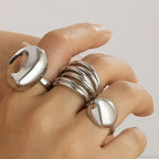 European Ornate Pearl Medieval Ring