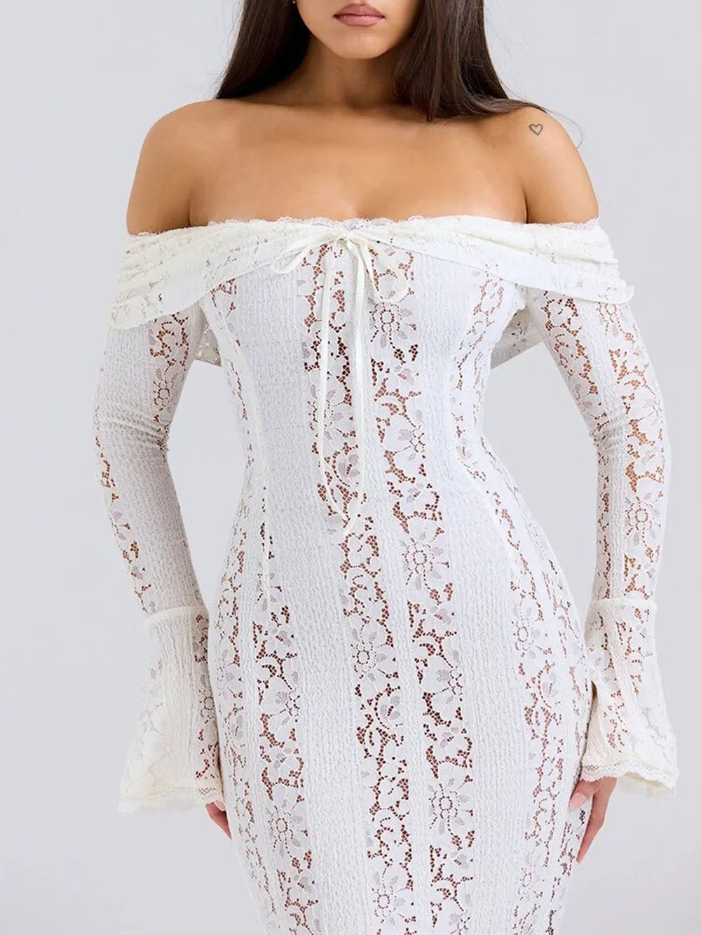 Eva Off Shoulder Maxi Dress