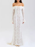 Eva Off Shoulder Maxi Dress