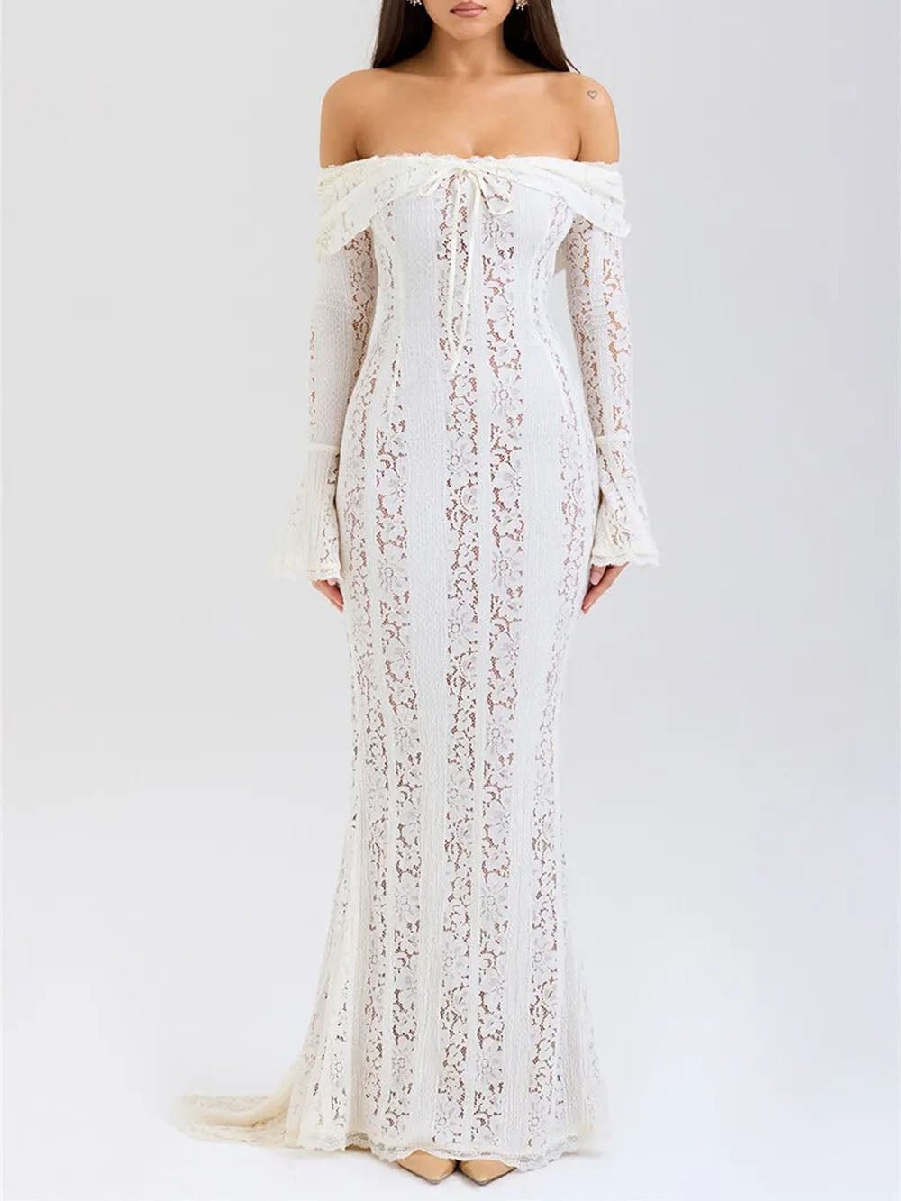 Eva Off Shoulder Maxi Dress