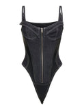 Eve Sleeveless Bodycon Playsuit