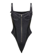 Eve Sleeveless Bodycon Playsuit