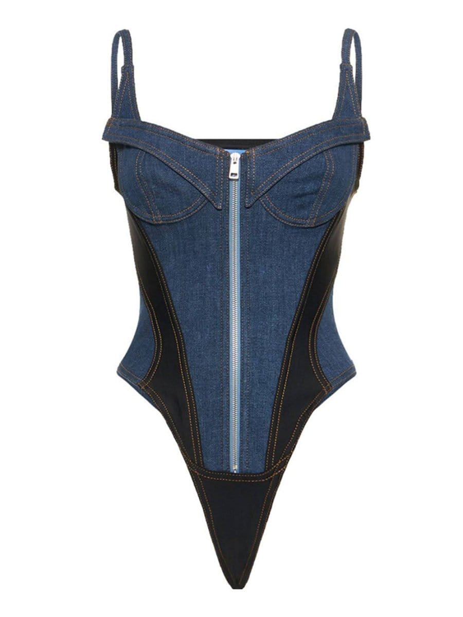 Eve Sleeveless Bodycon Playsuit