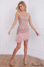 Evie Elegant Pink Dress