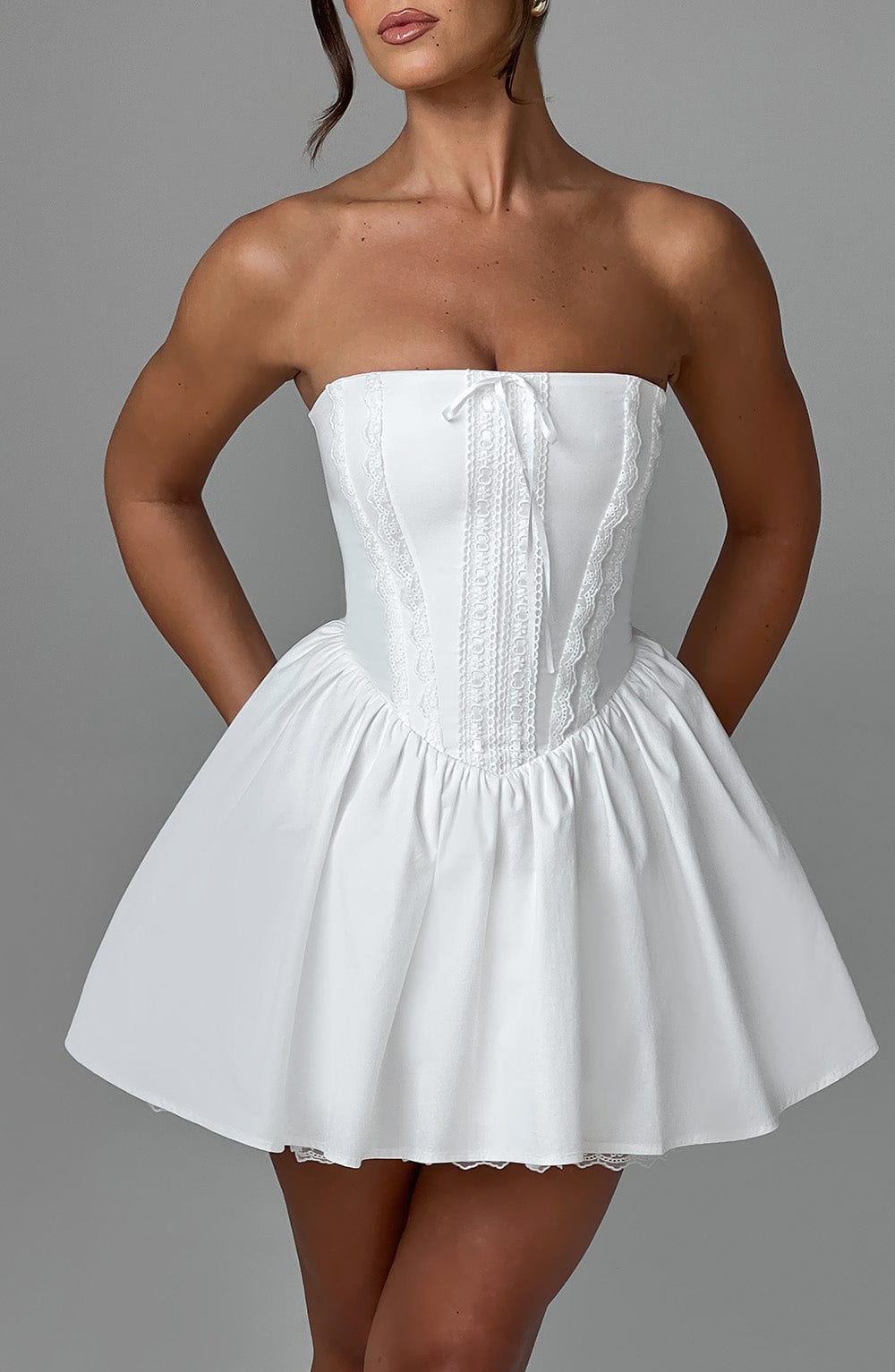 Giuliana Timeless Strapless Mini Dress Boutique Collection
