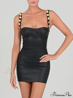 EVILIANA Elegant MINI DRESS