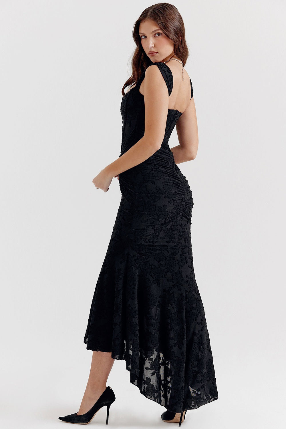 Sultry Bustier Slip Dress
