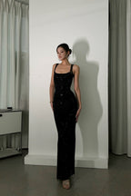 Crystal LowBack Party Dress