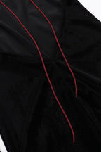 Elegant Open Back Gothic Dress