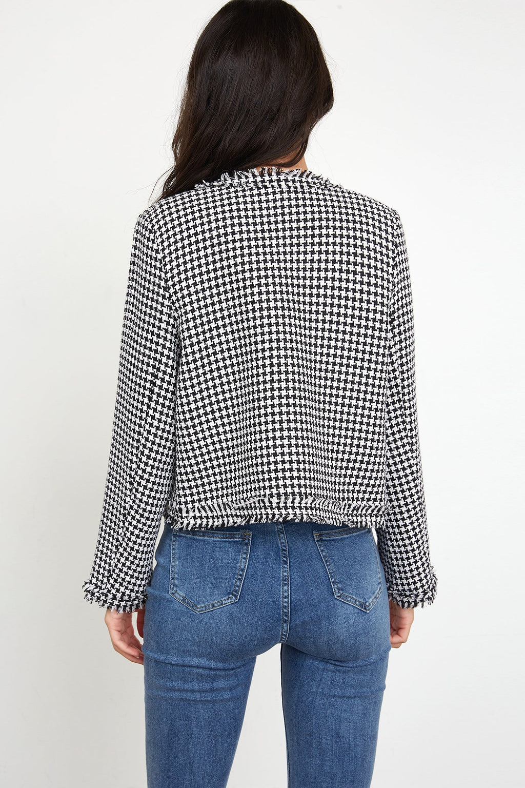 Dottie Black Button-Up Jacket
